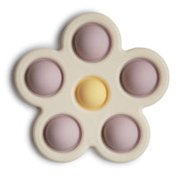Flower Press Toy | Soft Lilac/Daffodil/Ivory