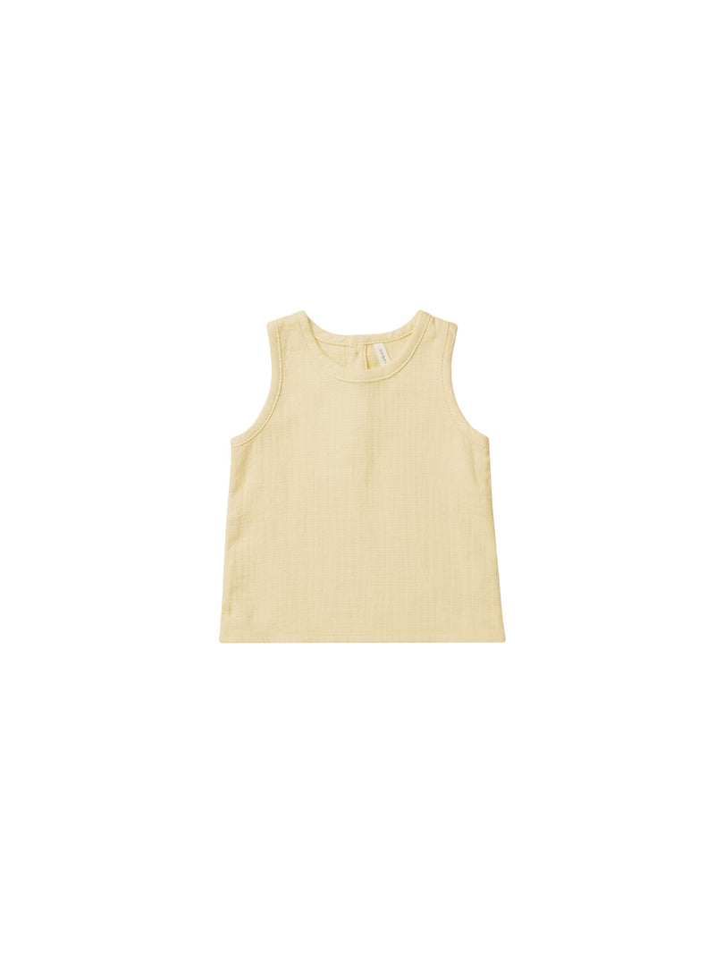 Woven Tank | Yellow