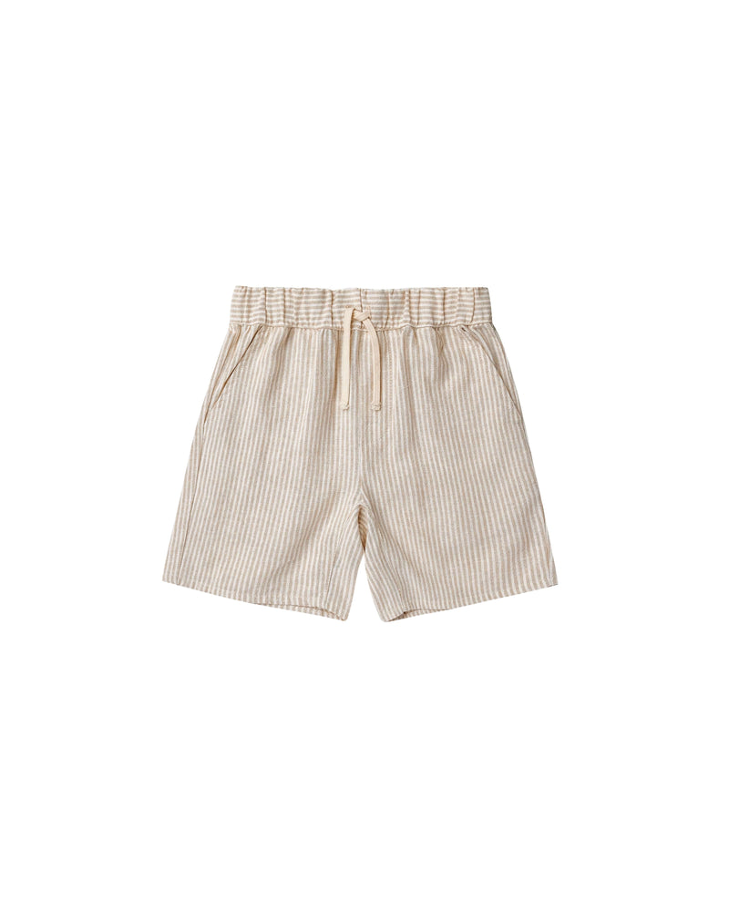 Bermuda Short || Sand Stripe