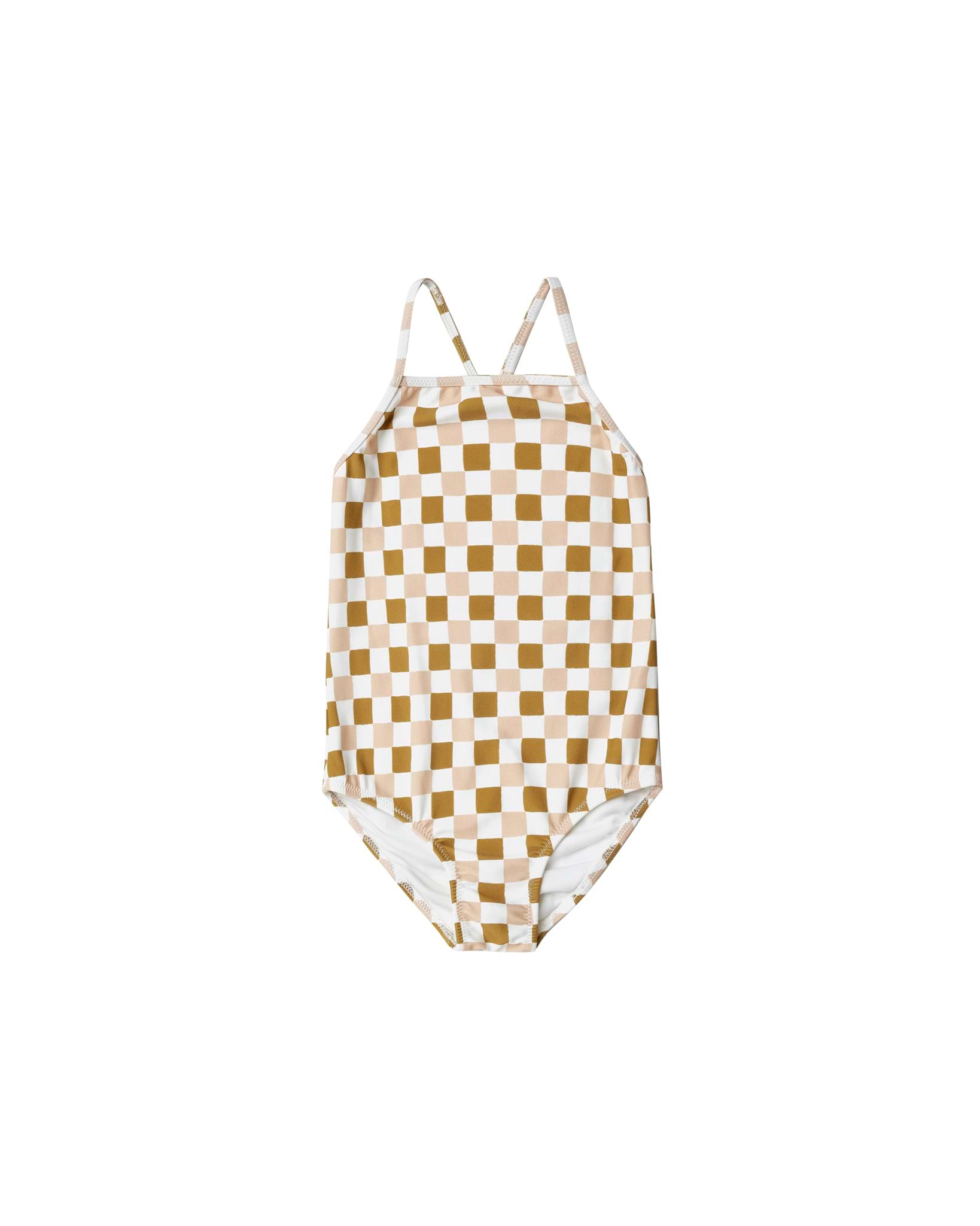 Sky One-piece | Retro Check