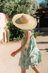 Dahlia Dress | Minty Green Print