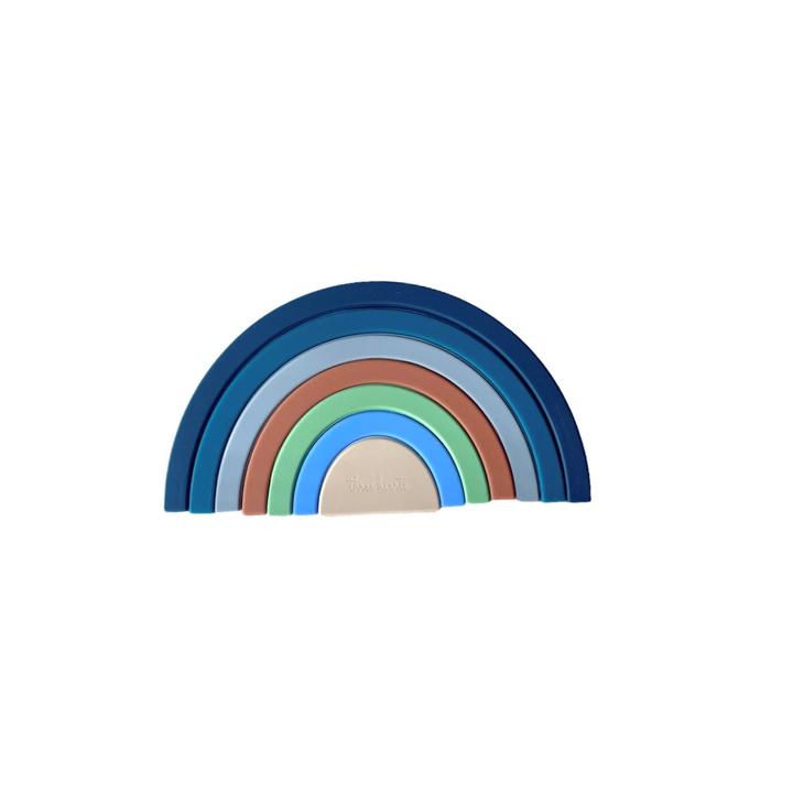 Rainbow Silicone Stacker Toy