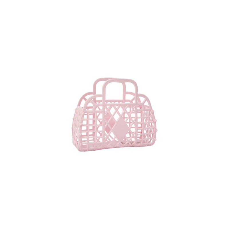 Mini Retro Basket -  Pink