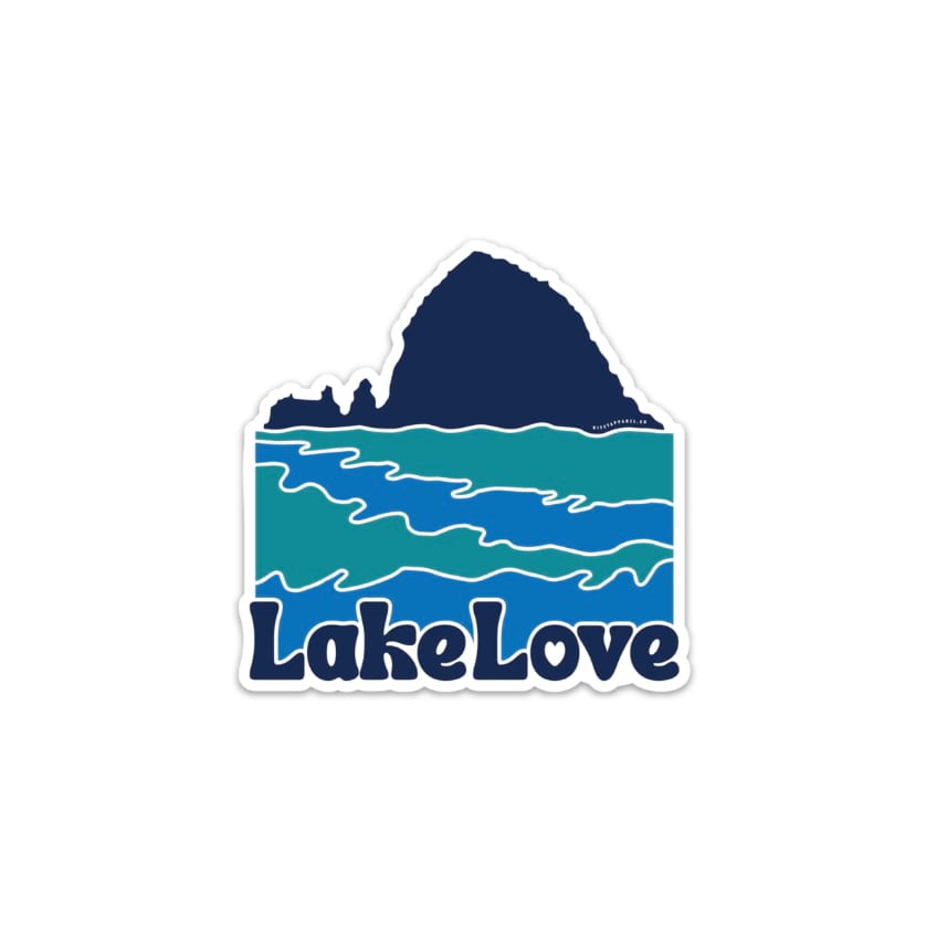 Lake Love Sticker