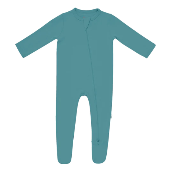 Zippered Footie - Cove