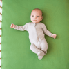 Zippered Footie | Khaki