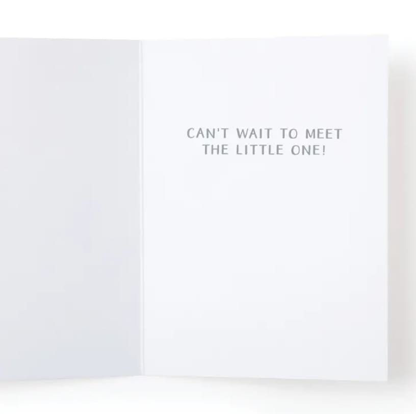 Congrats! Teddy Bear Greeting Card