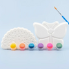 Paint Your Own Bath Bombs- Butterfly and Peacock