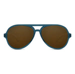 Extra Fancy Aviator Sunglasses - Denim