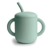 Training Cup + Straw | Cambridge Blue