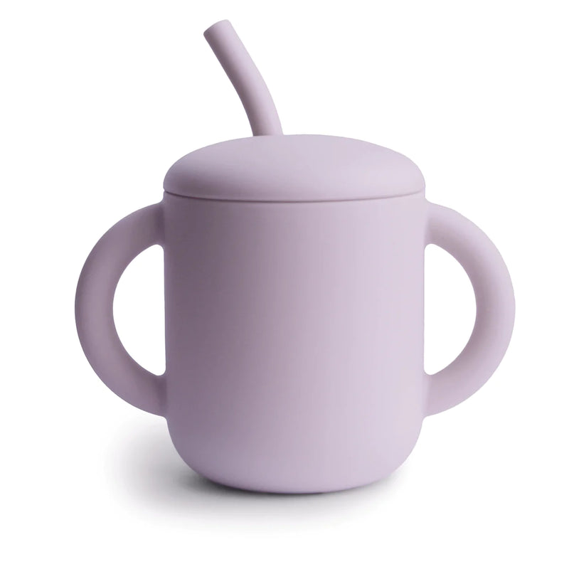 Training Cup + Straw | Soft Lilac