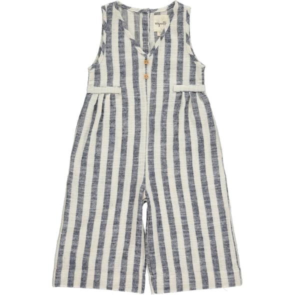 Ellie Jumpsuit | Blue Stripe