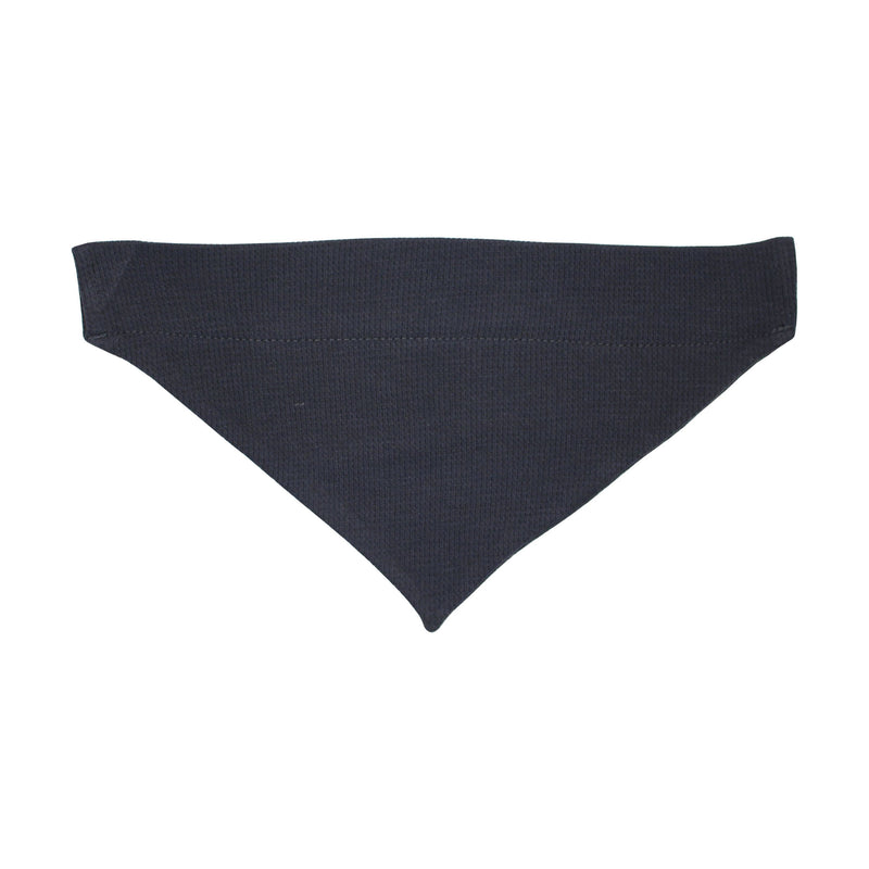 Organic Thermal Pet Bandana in Coal