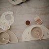 Silicone Baby Bib - Pink Flowers