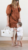 Rope Diaper Caddy - Beige