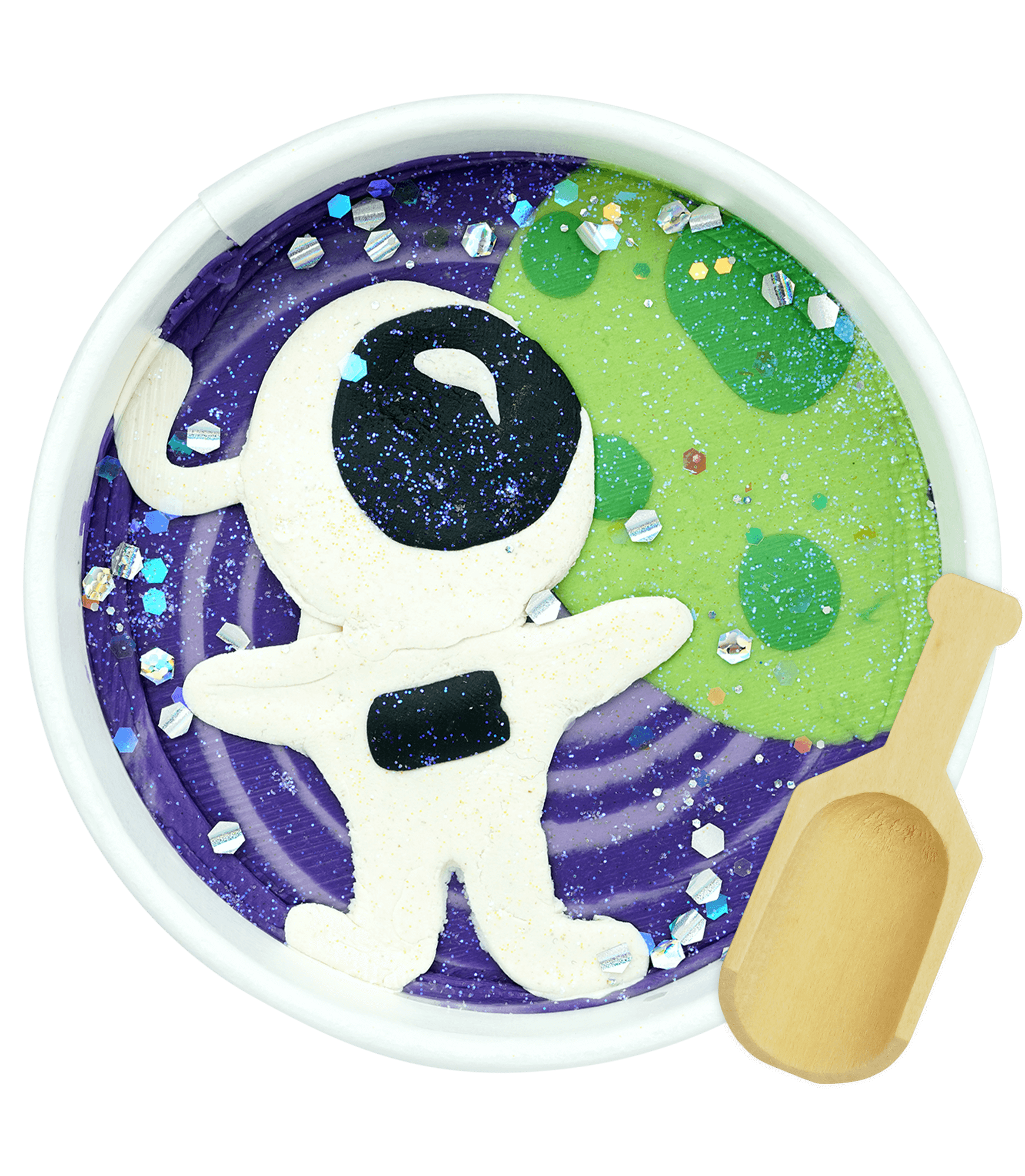 Moon Mission Play Dough