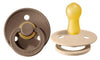 BIBS Pacifier 2 PK - Dark Oak / Vanilla