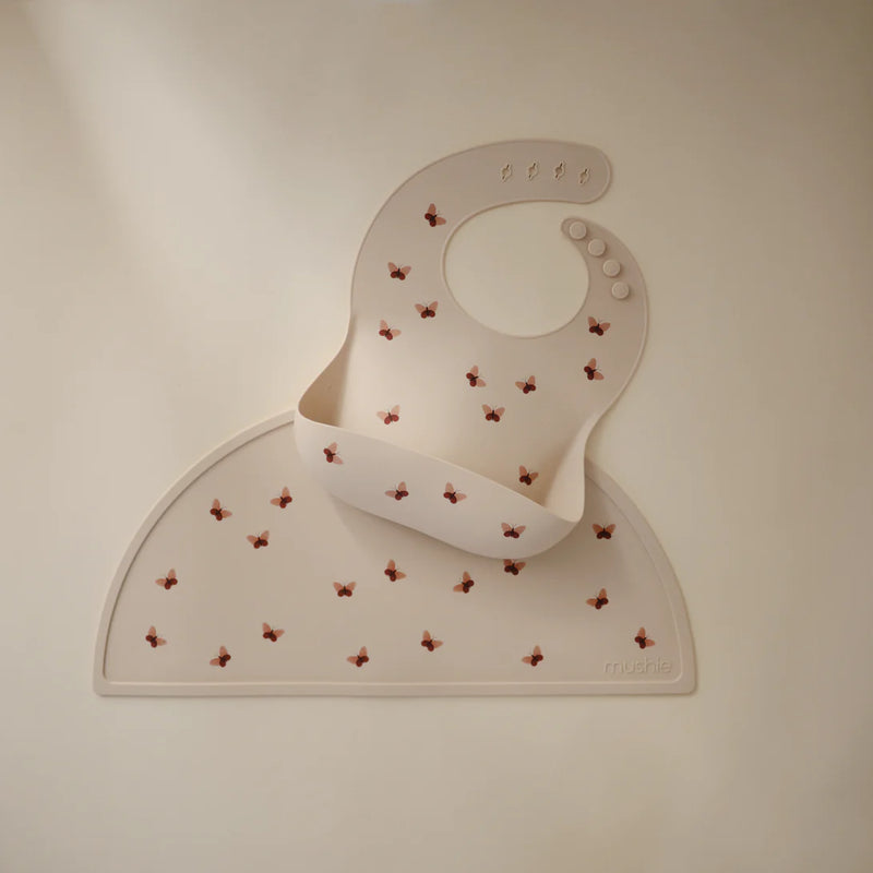 Silicone Baby Bib | Butterflies