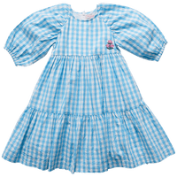 Danielle Maxi Dress | Sky Blue Gingham