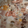 Silicone Place Mat | Powder Pink Confetti