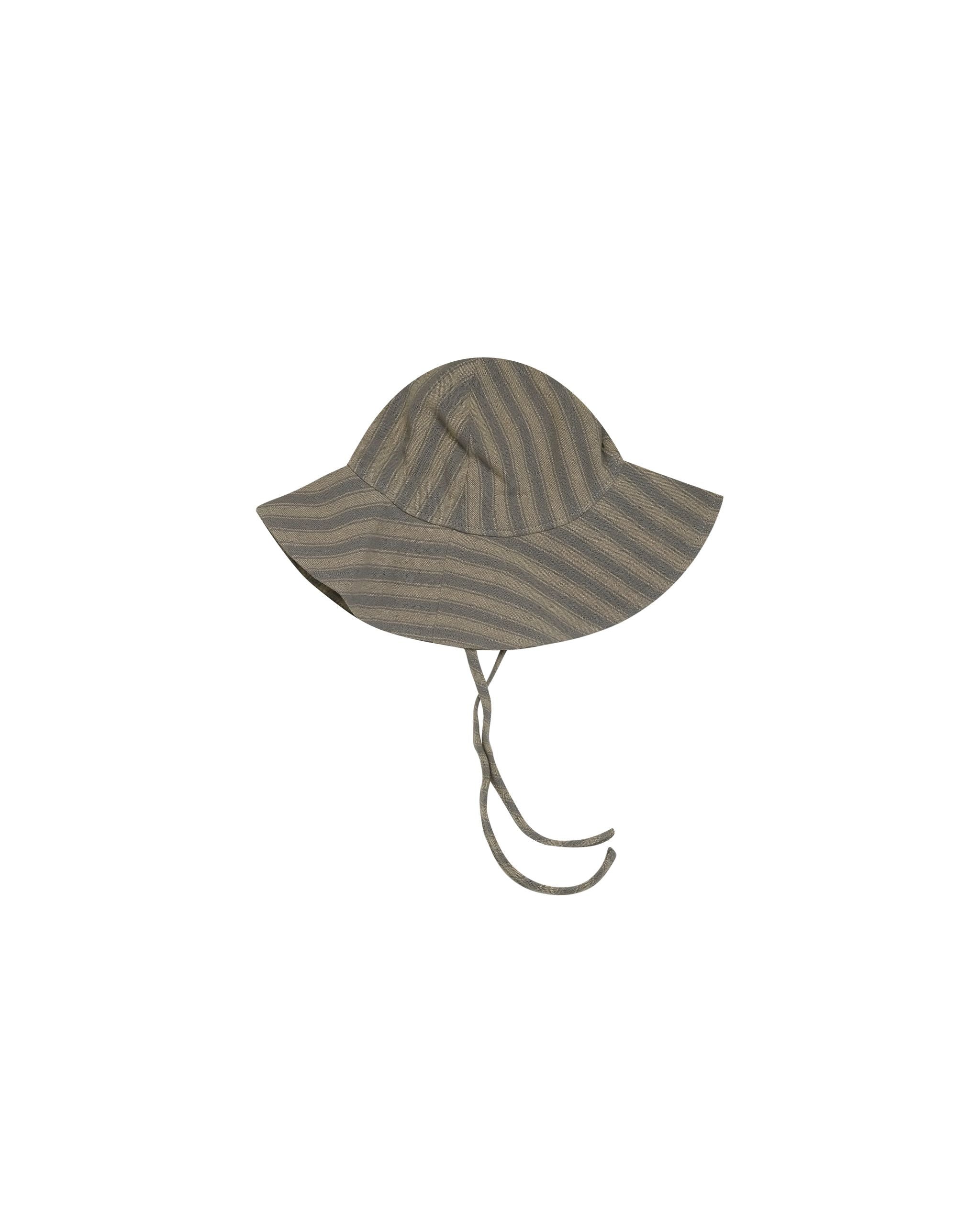 Floppy Sun Hat || Retro Stripe