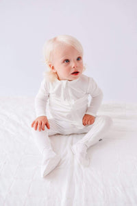 Zippered Footie - Cloud