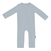 Zippered Romper | Fog