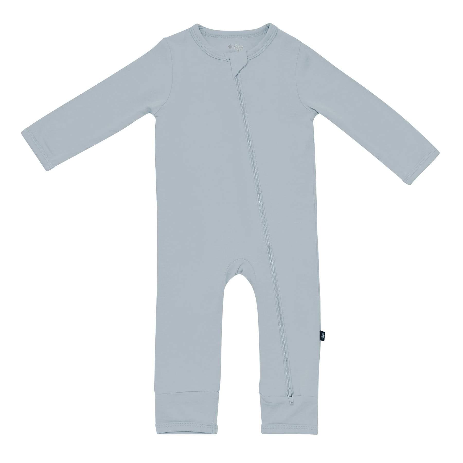 Zippered Romper | Fog