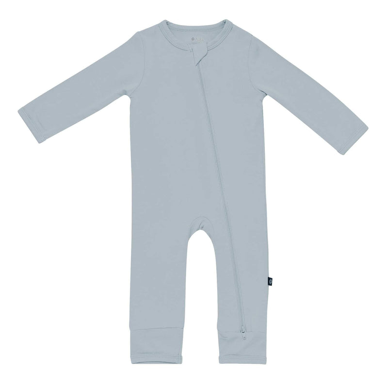 Zippered Romper - Fog