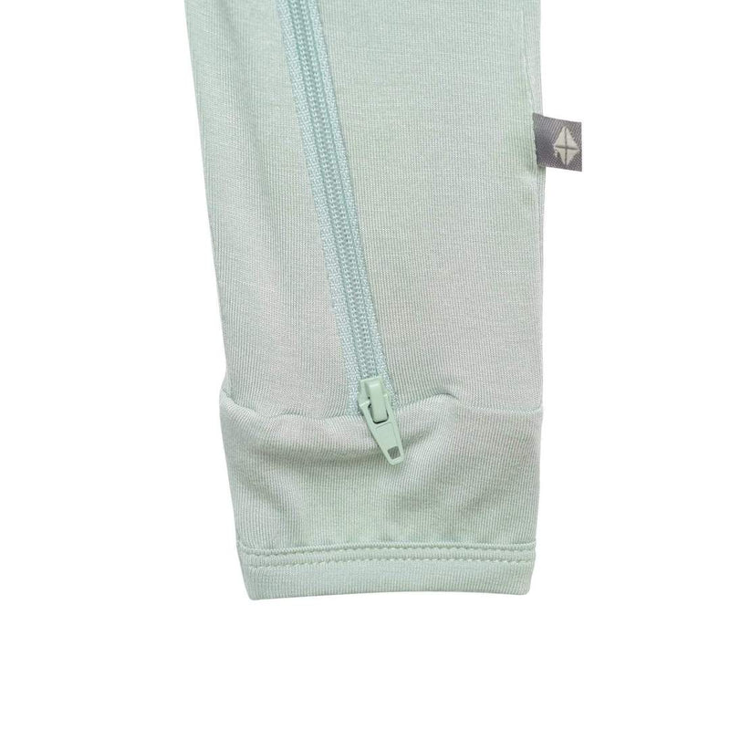 Zippered Romper - Sage