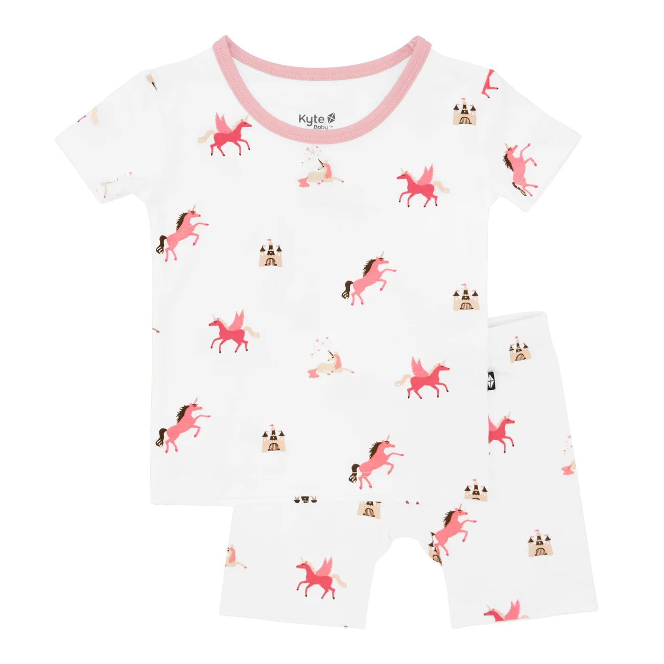Short Sleeve Toddler Pajama Set | Unicorn