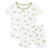 Short Sleeve Toddler Pajama Set | Dragonfly