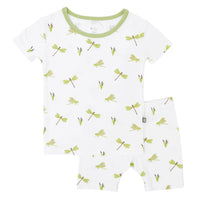 Short Sleeve Toddler Pajama Set | Dragonfly