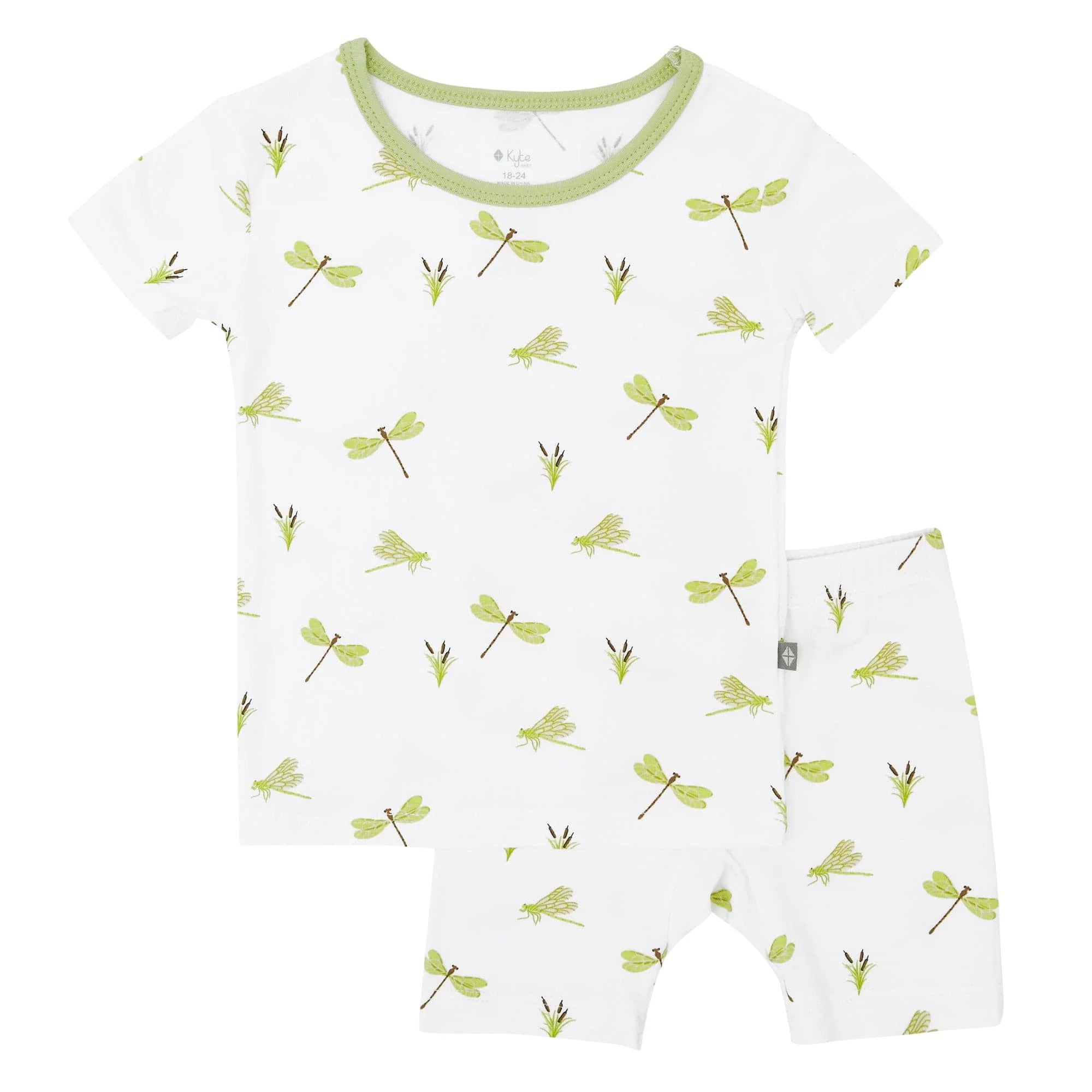Short Sleeve Toddler Pajama Set | Dragonfly