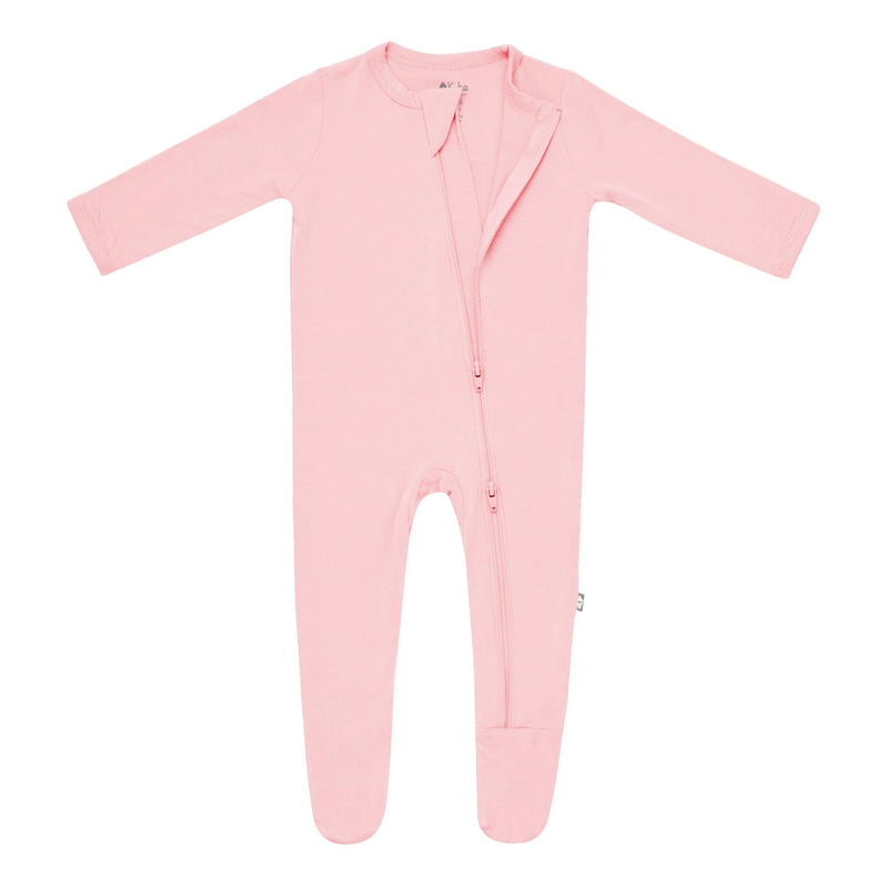 Zippered Footie | Crepe