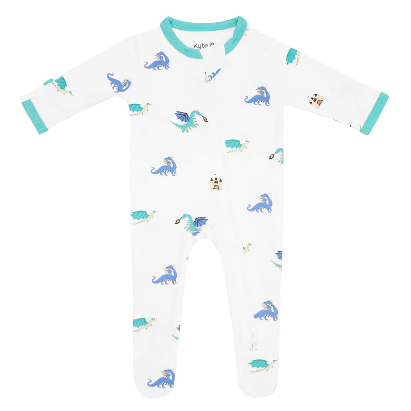 Zippered Footie | Dragon