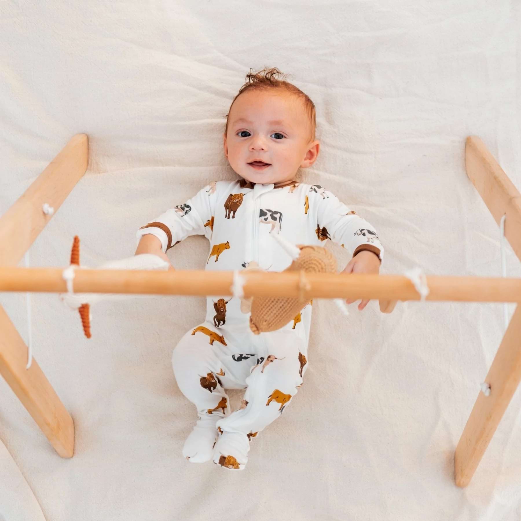 Zippered Footie | Moo