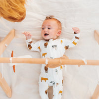 Zippered Footie | Moo