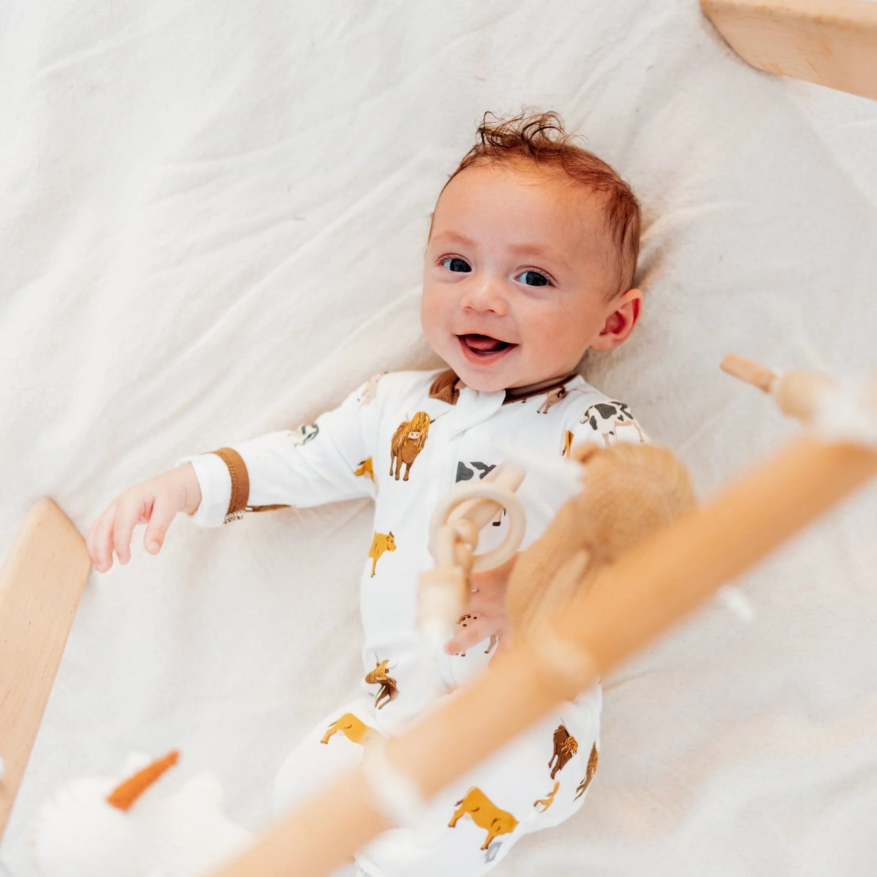Zippered Footie | Moo
