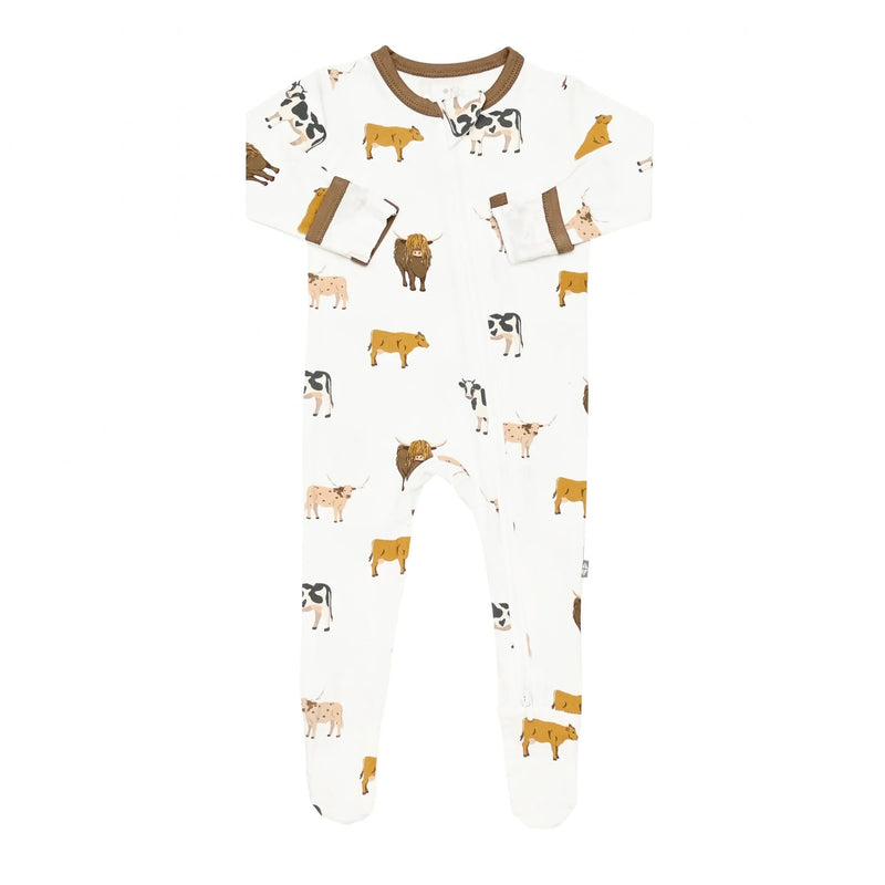 Zippered Footie | Moo