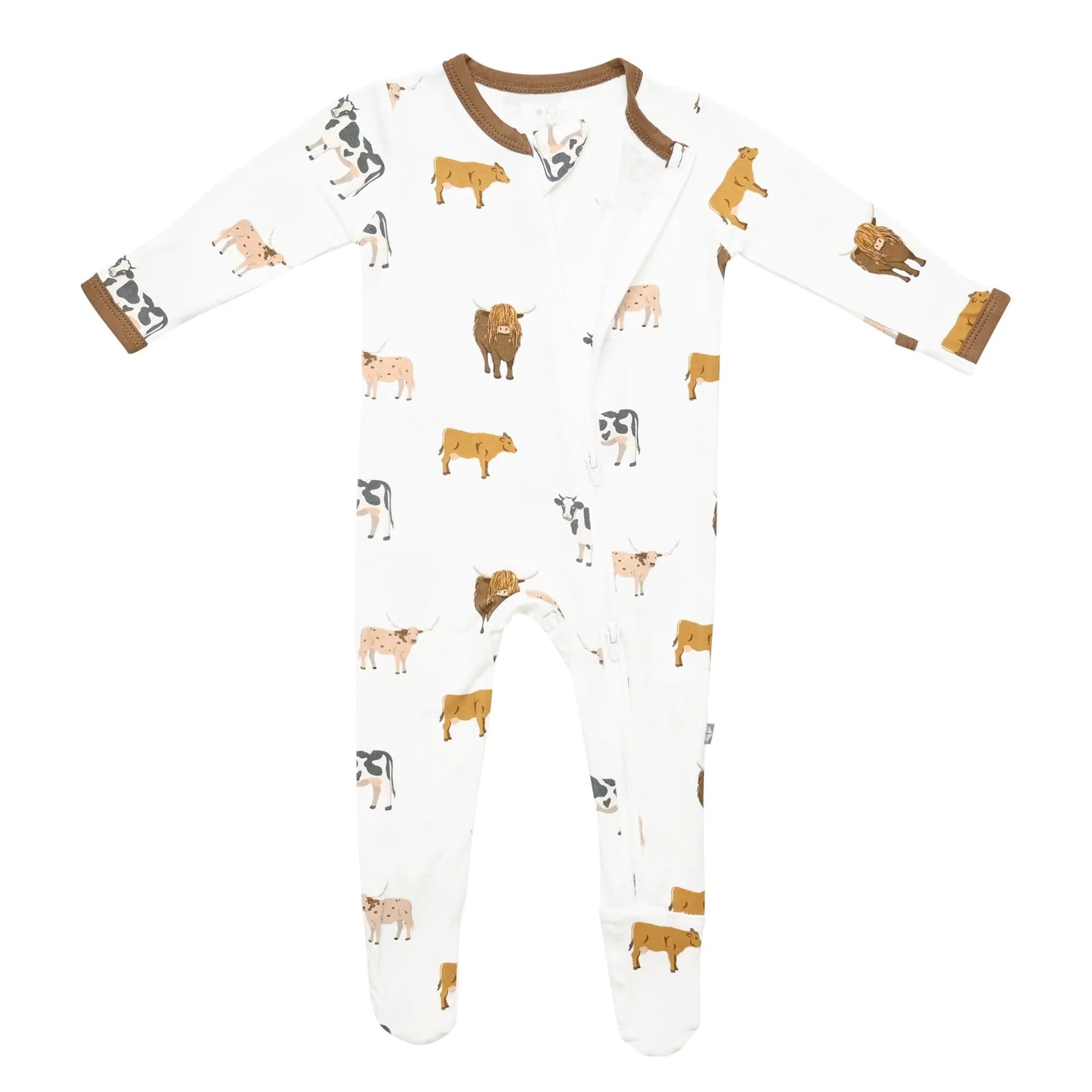 Zippered Footie | Moo