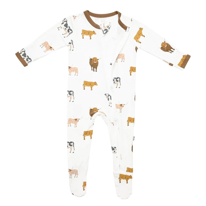 Zippered Footie | Moo