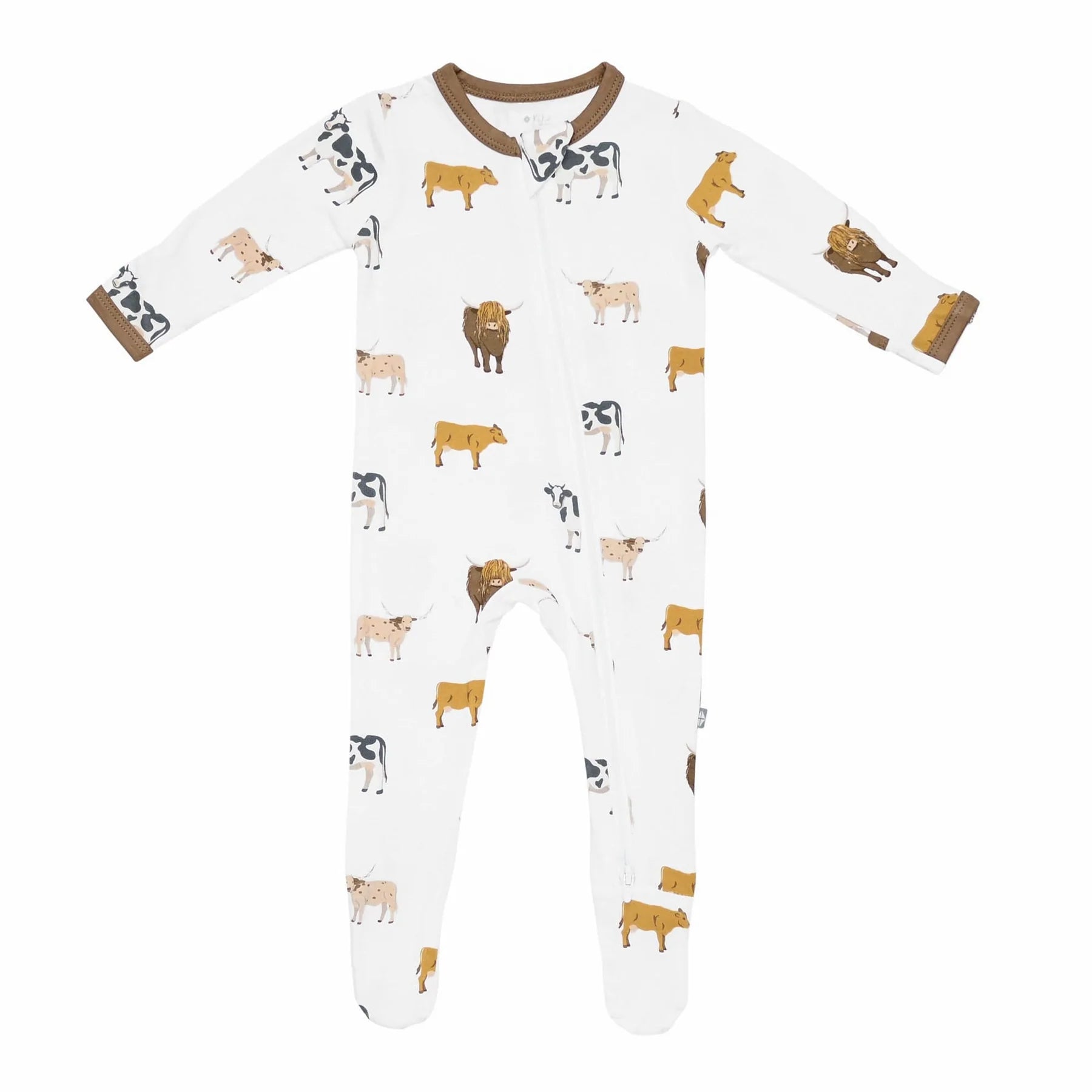 Zippered Footie | Moo