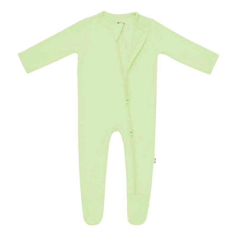 Zippered Footie | Pistachio