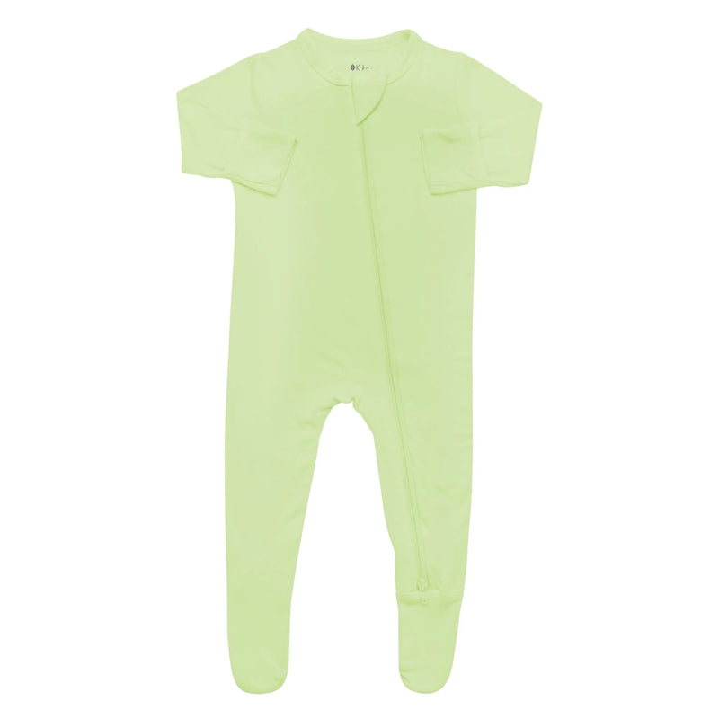 Zippered Footie | Pistachio