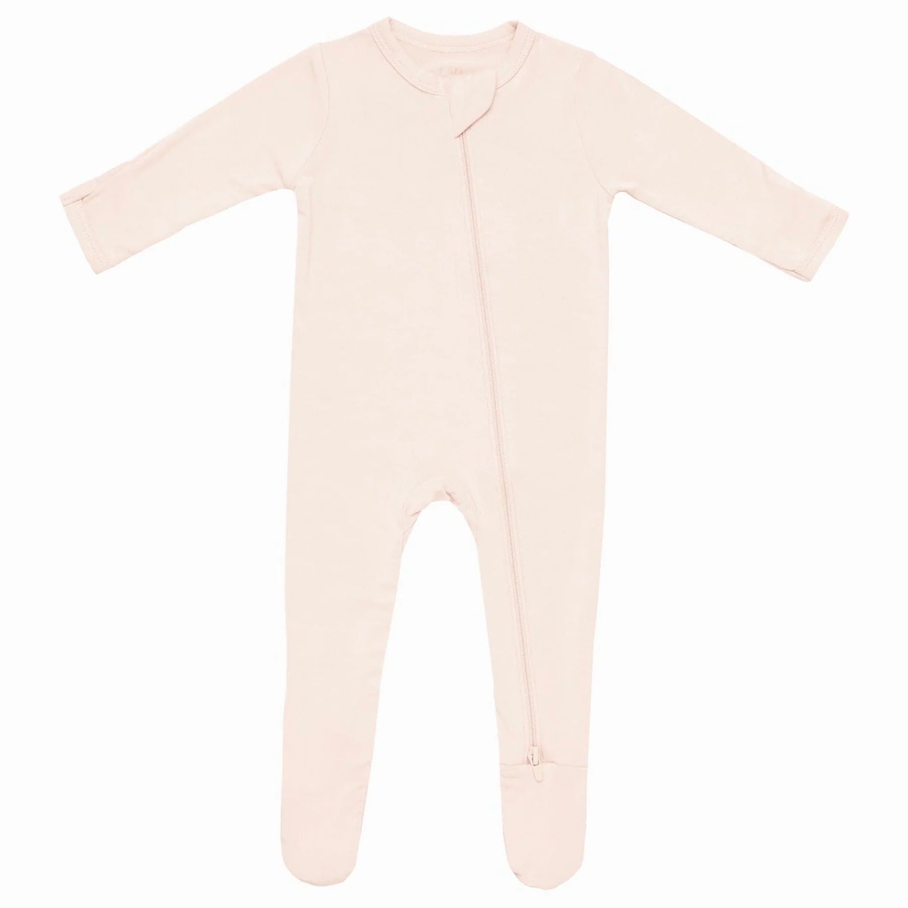 Zippered Footie | Porcelain
