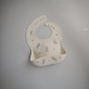 Silicone Baby Bib - Pink Flowers