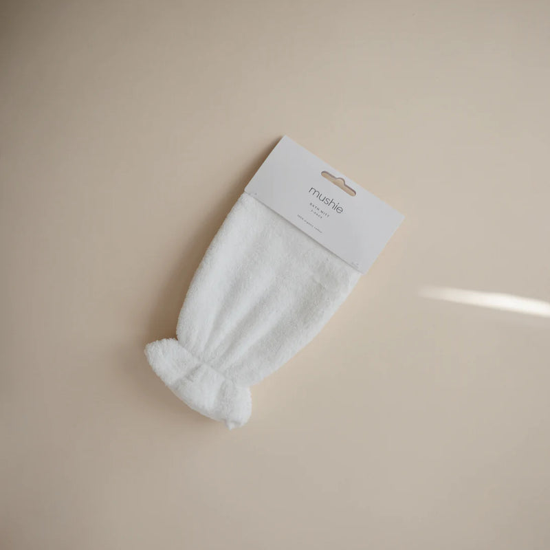 Organic Cotton Bath Mitt Pack | Pearl